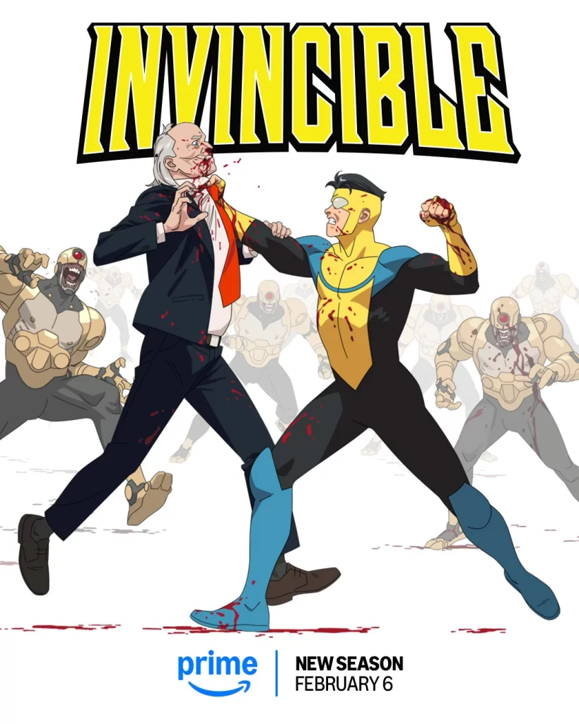 "Invincible" Season 3 Kicks Off with First Episodes on Amazon Prime