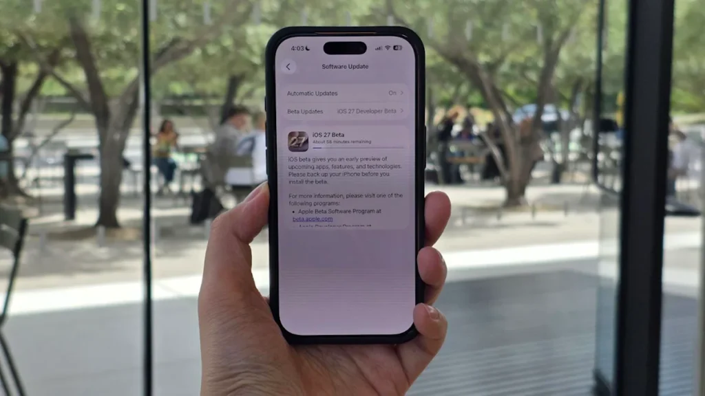 Полный обзор первой Beta iOS 27