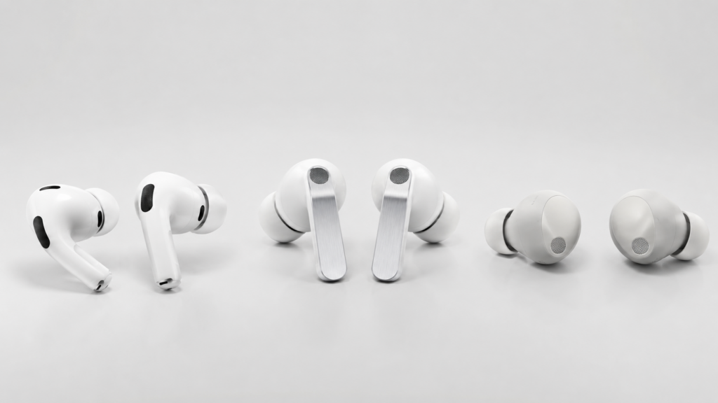 AirPods Pro 3, Galaxy Buds4 Pro и Sony WF-1000XM6